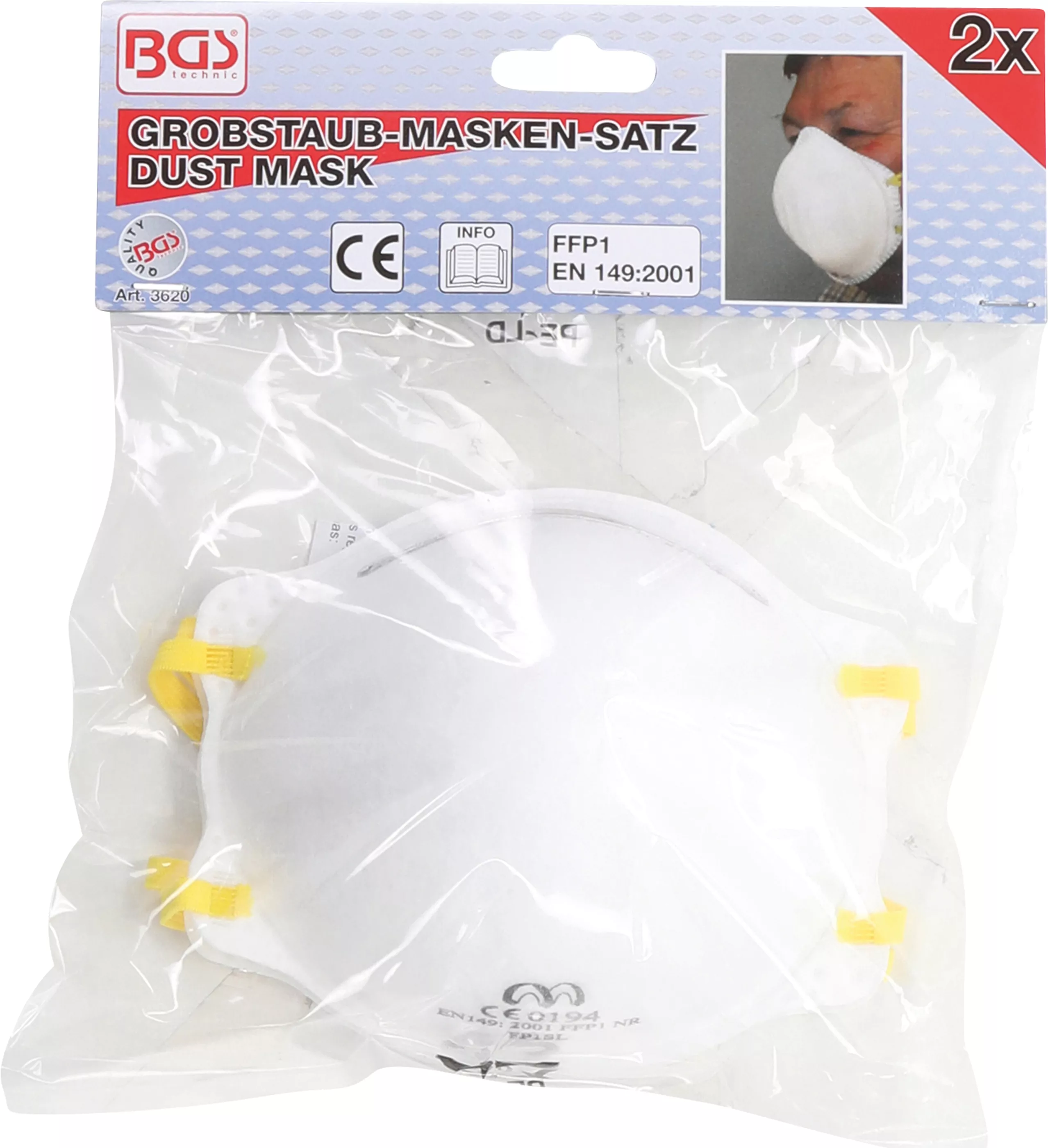 Atemschutzmasken | 2-tlg.