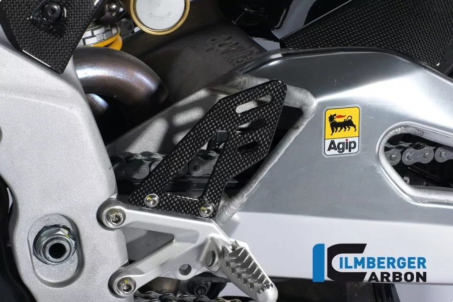 Ilmberger Carbon Fersenschutz links / rechts Fahrer Carbon