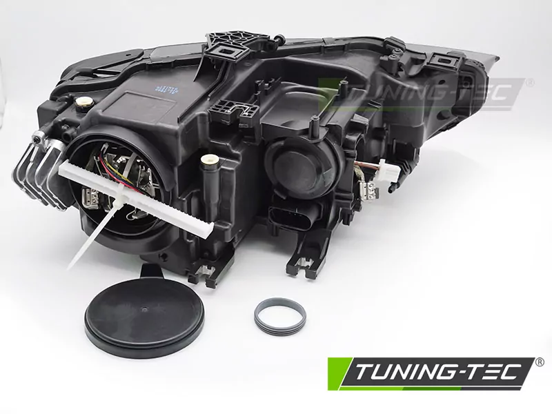 Xenon Headlight Black Left Side Tyc Fits Audi A5 12-16