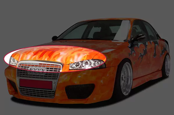 Aktion: Motorhaubenverlängerung für Audi A4 B5 MHV111