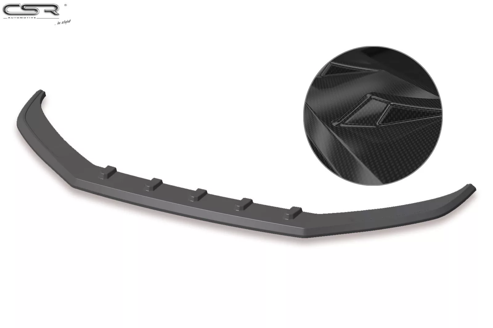 Cup-Spoilerlippe mit ABE für VW Arteon R-Line CSL348-C Carbon Look Hochglanz