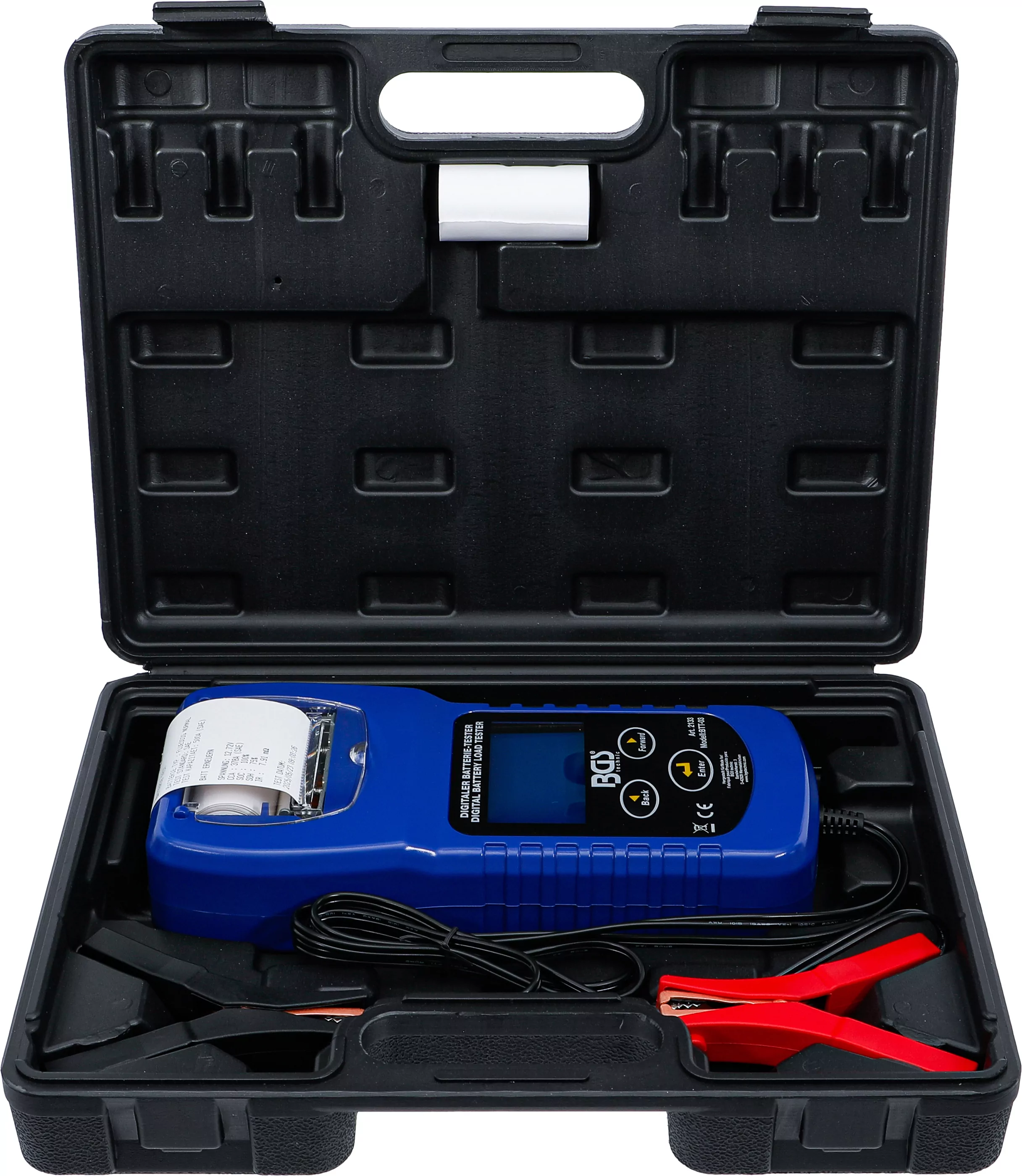 Digitaler Batterie- und Ladesystem-Tester | mit Drucker