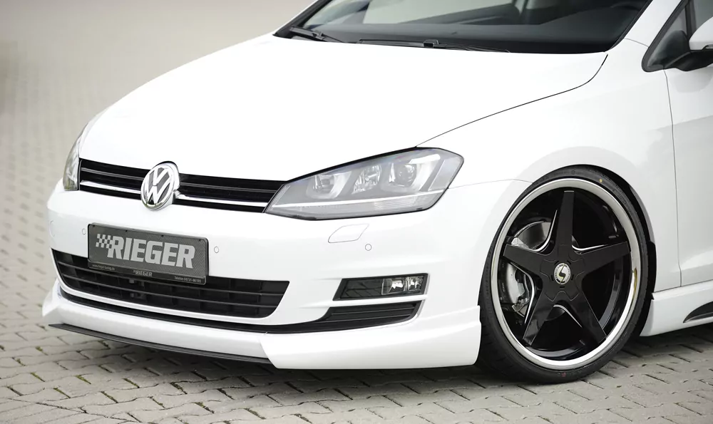 Rieger Spoilerschwert für VW Golf 7 | 5-tür. 10.12-12.16 (bis Facelift) für Spoilerlippe 59550 / 59551