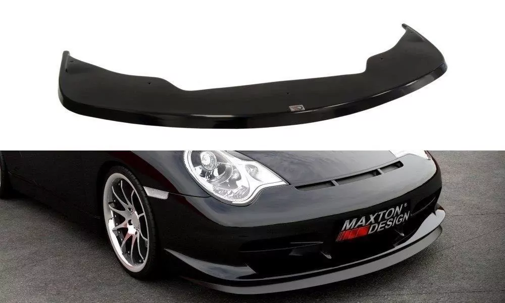Front Ansatz Passend Für Passend Für PORSCHE 911 GT3 (996) Schwarz Hochglanz Schwarz Hochglanz