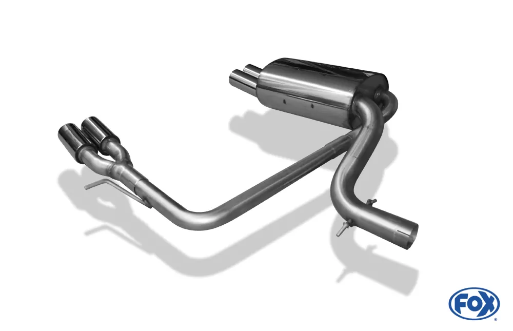 Volvo XC90 Facelift  Endschalldämpfer Ausgang rechts/links - 2x76 Typ 13 rechts/links