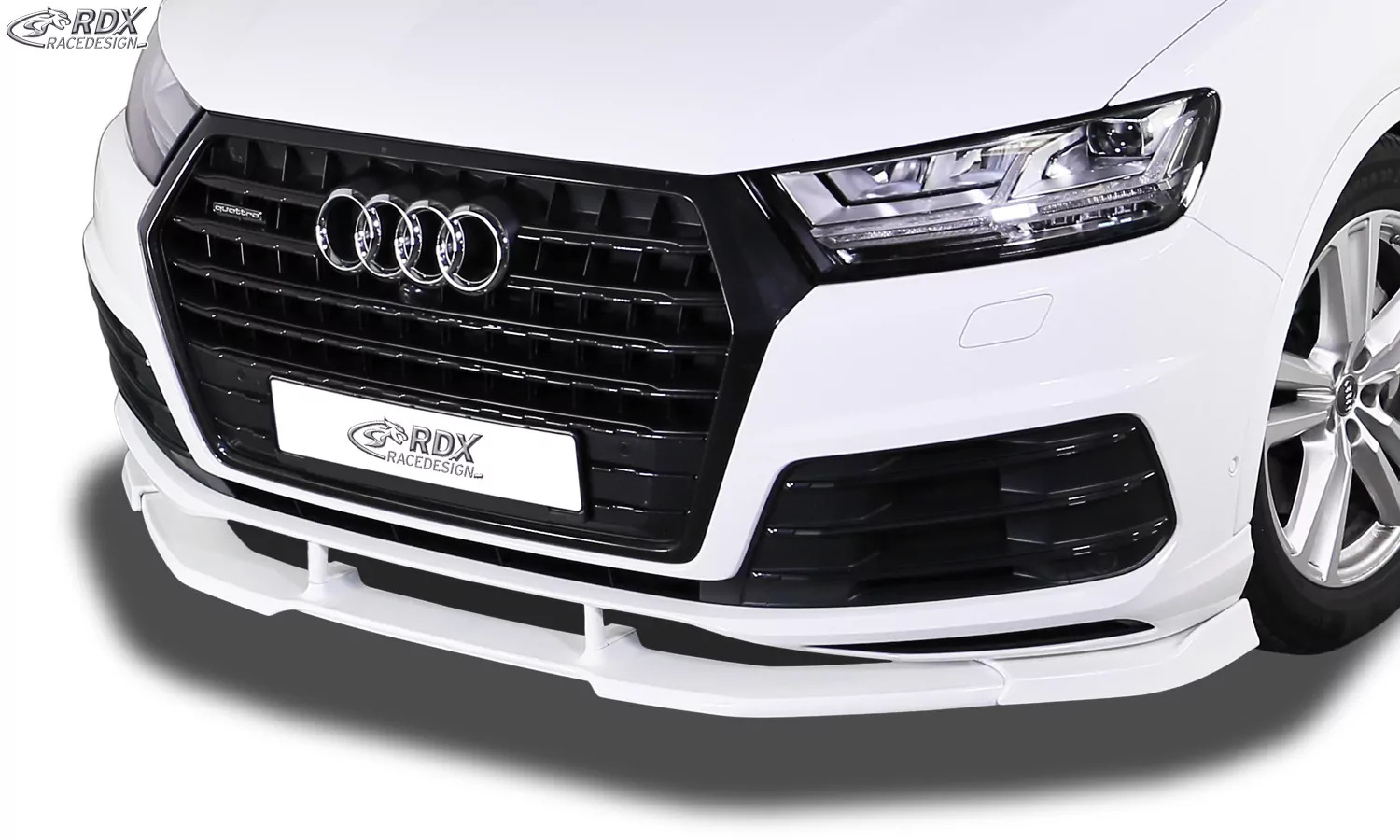 RDX Frontspoiler VARIO-X für AUDI Q7 S-Line (4M) Frontlippe Front Ansatz Vorne Spoilerlippe