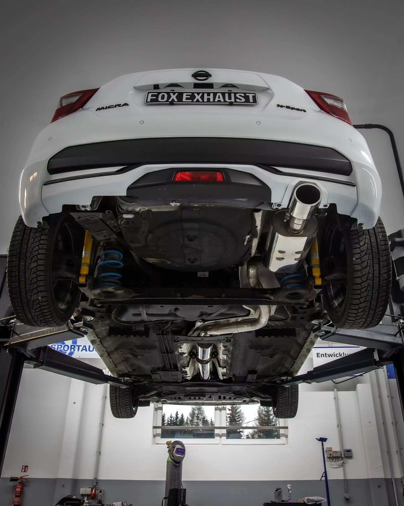 Nissan Micra K14 N  Endschalldämpfer - 115x85 Typ 32