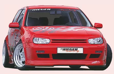 Rieger Spoilerschwert für VW Golf 4 |  10.97-03 für Spoilerlippe 59001  ohne Gutachten!
