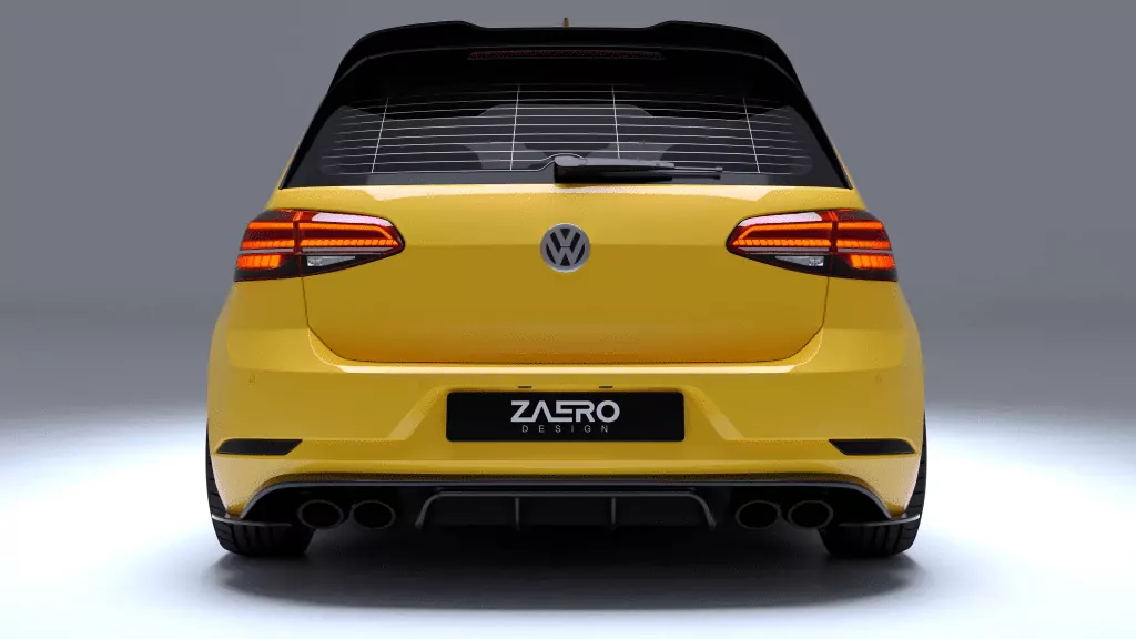 EVO-1 Diffusor für VW Golf 7 R (Facelift)