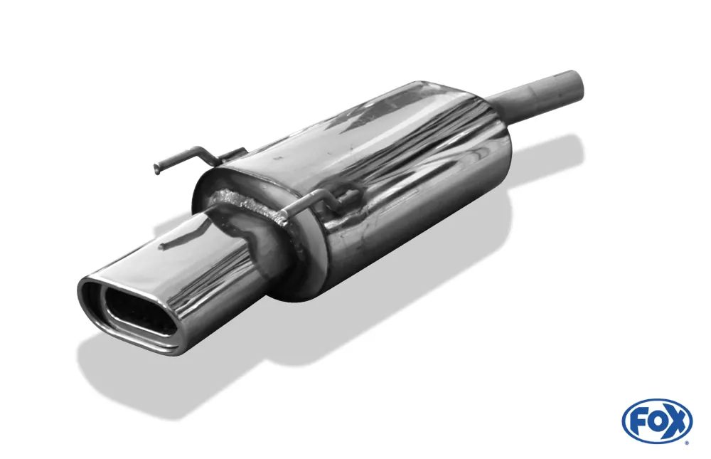 Opel Corsa B  Endschalldämpfer - 135x80 Typ 53