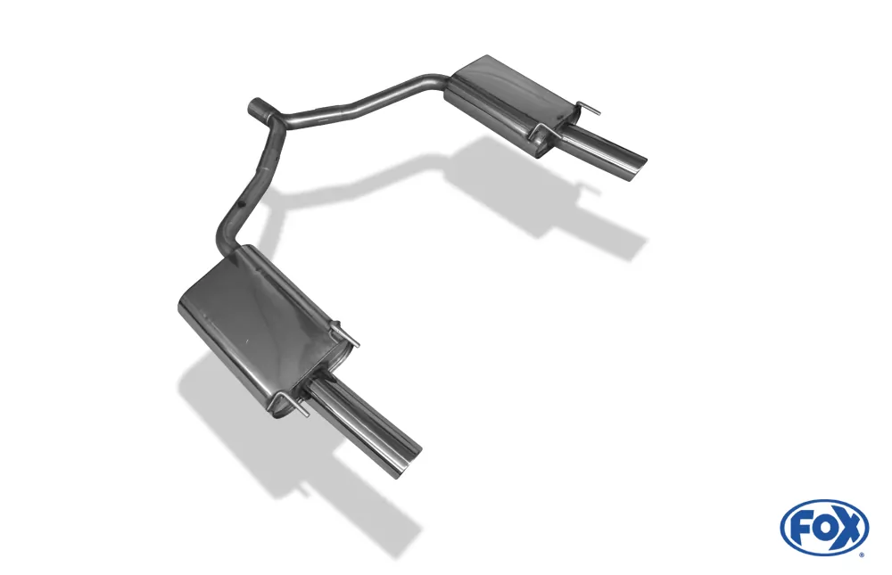 Opel Vectra C Caravan  Endschalldämpfer rechts/links einflutig - 1x90 Typ 17 rechts/links