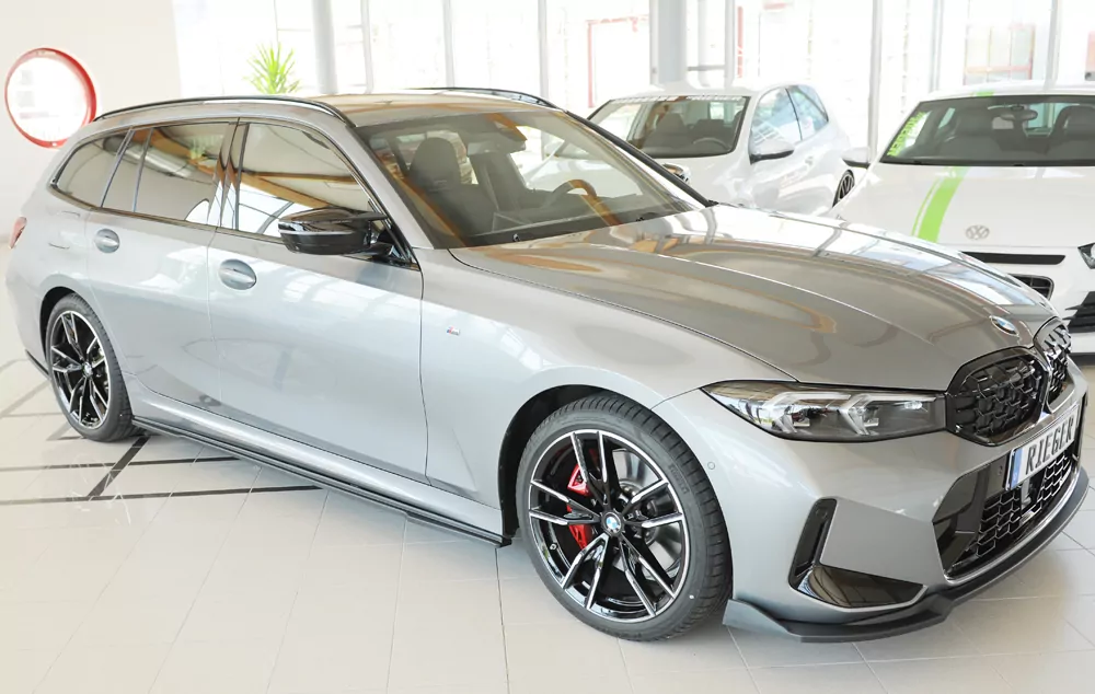 Rieger Spoilerschwert matt schwarz für BMW 3er G21  (G3K) Touring 07.22- (ab Facelift) LCI