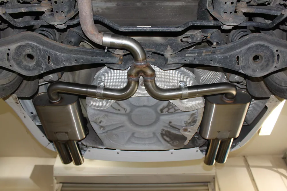 Skoda Superb 3T Frontantrieb  Endschalldämpfer rechts/links - 2x80 Typ 16 rechts/links