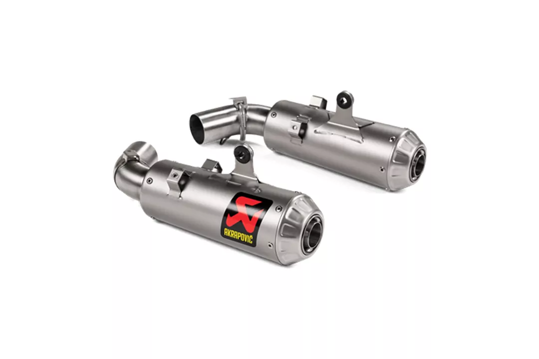 Akrapovic Slip-On Line (Titanium) Auspuff für Ducati Hypermotard 950 /SP ab Modelljahr 2019-
