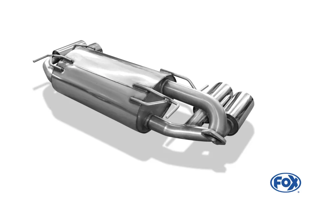 Subaru Impreza GRF 4x4 - WRX  Endschalldämpfer quer Ausgang rechts/links - 2x100 Typ 24 rechts/links