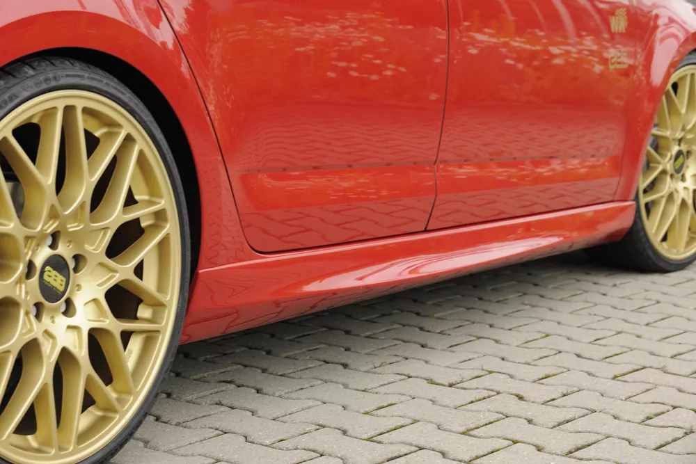 Rieger Seitenschweller für Skoda Octavia (5E) - Lim. 02.17-03.20 (ab Facelift) carbon optik