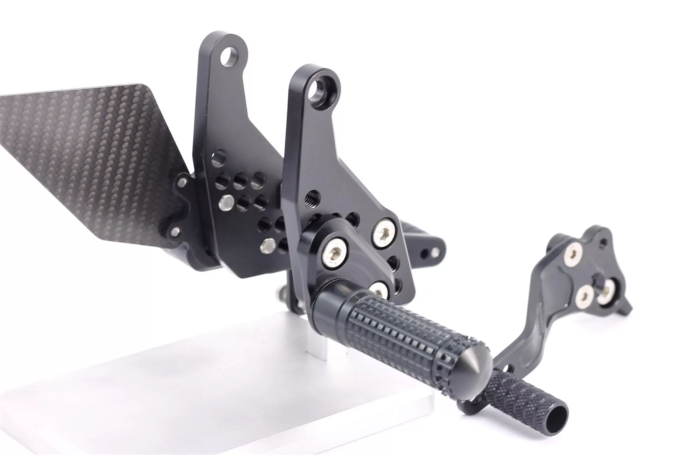 MG Biketec Sportfussrastenanlage / Rastenanlage / Fußrastenanlage mit ABE, gültig in D - A - CH für Ducati Streetfighter 848 ab 2011