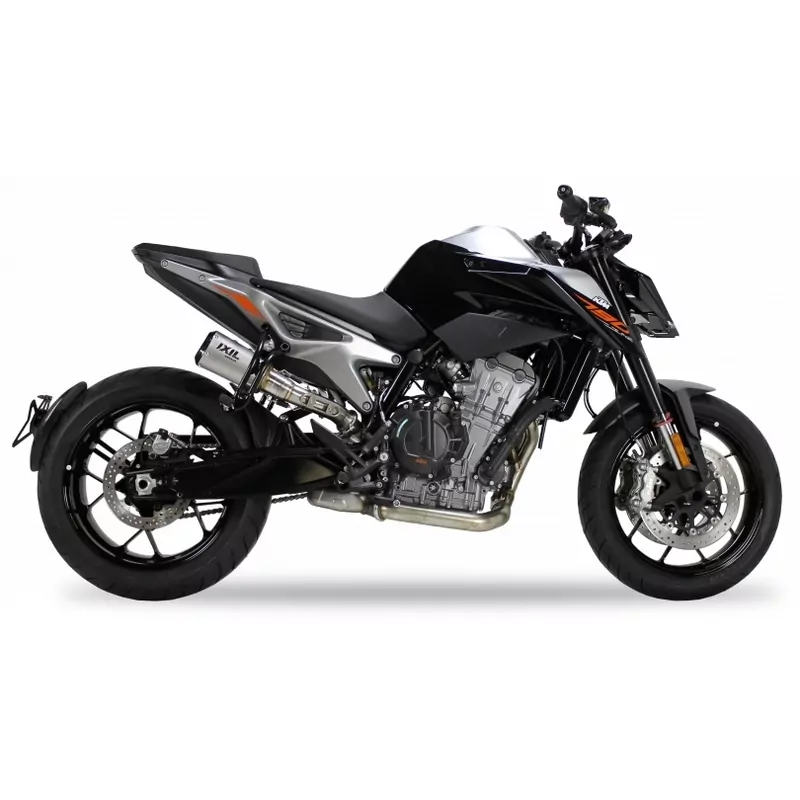 IXIL RB Edelstahl Endtopf KTM 790 Duke, 18-, Duke 890 R, 20-, (Euro 4+5) E-geprüft