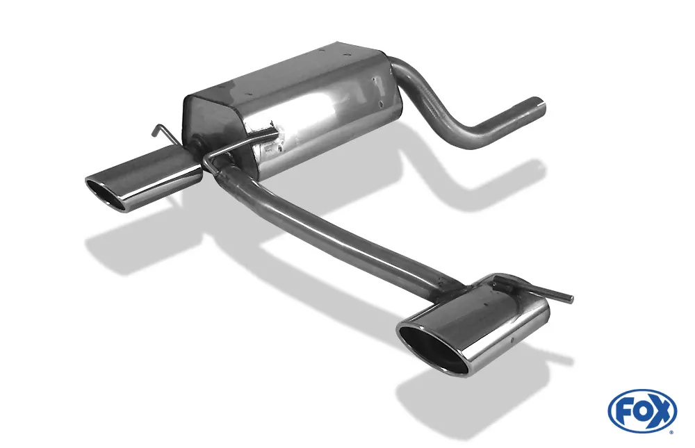 Mercedes C-Klasse W203/ S203  Endschalldämpfer Ausgang rechts/links - 115x85 Typ 32 rechts/links