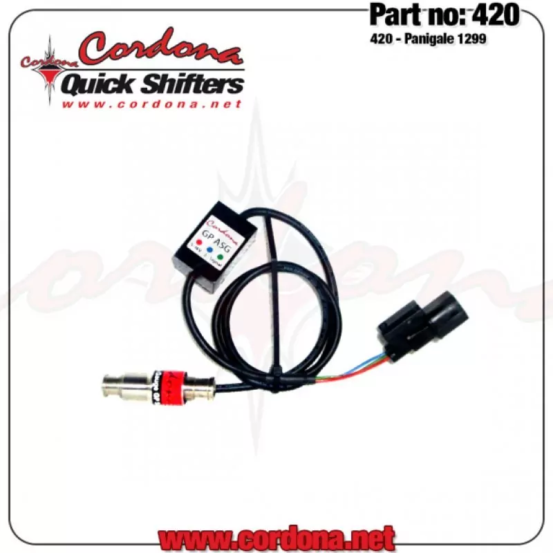 Cordona Blipper GP ASG Quickshifter / Blipper für Ducati Panigale 1199R / 1299 / Monster 1200 S / Multistrada 950 / 1260 S