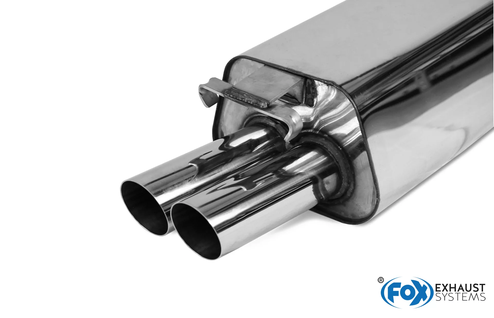 Audi 100/A6 Typ C3/C4 Frontantrieb  Endschalldämpfer - 2x70 Typ 14