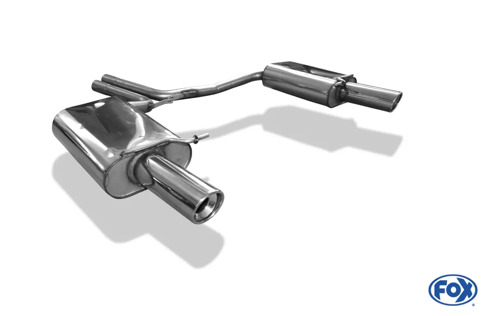 Audi A4 Typ B7 - Cabrio/ Limousine/ Avant  Endschalldämpfer rechts/links - 1x90 Typ 17 rechts/links