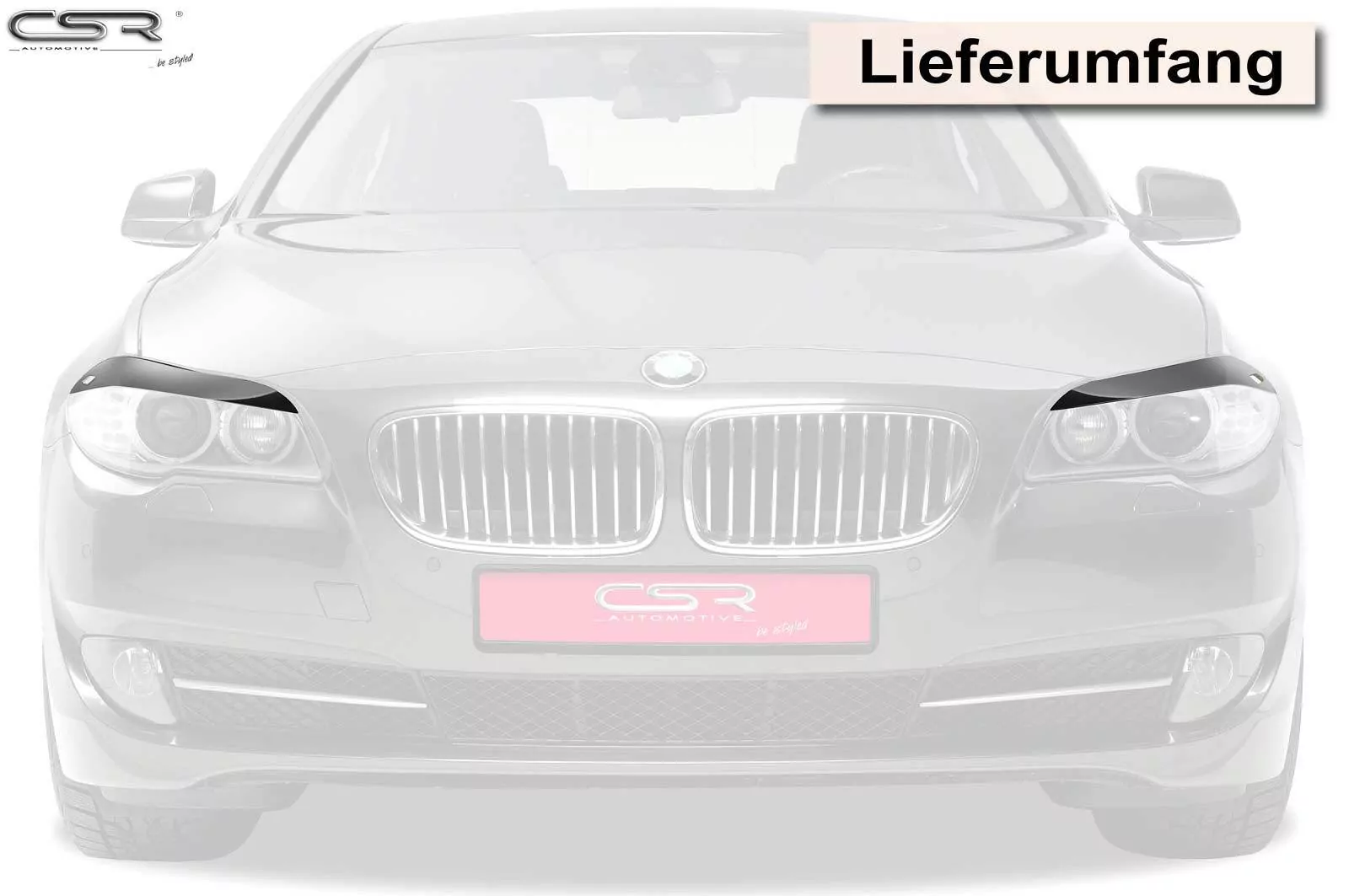 Scheinwerferblenden für BMW 5er F10 SB239