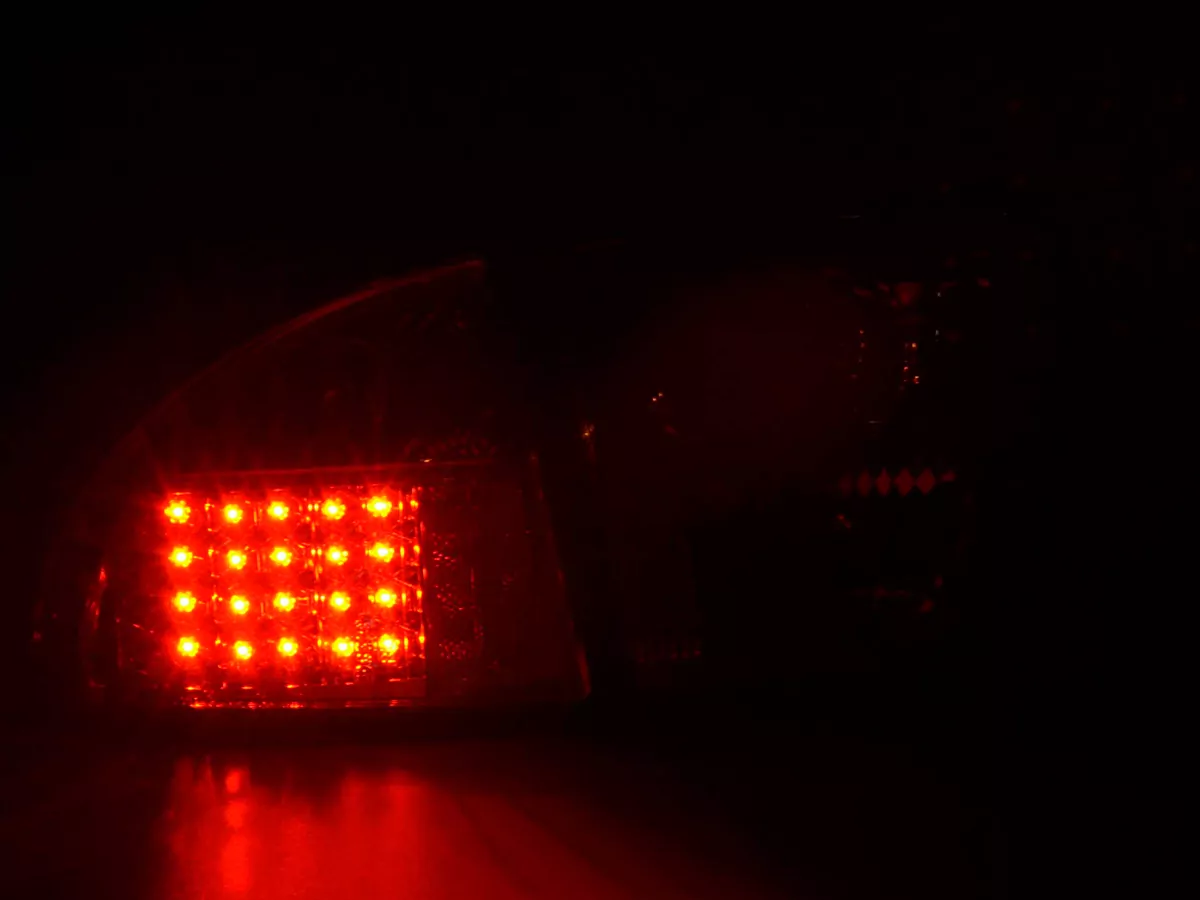 LED Rückleuchten Set Seat Leon Typ 1M Bj. 1997-2005 chrom