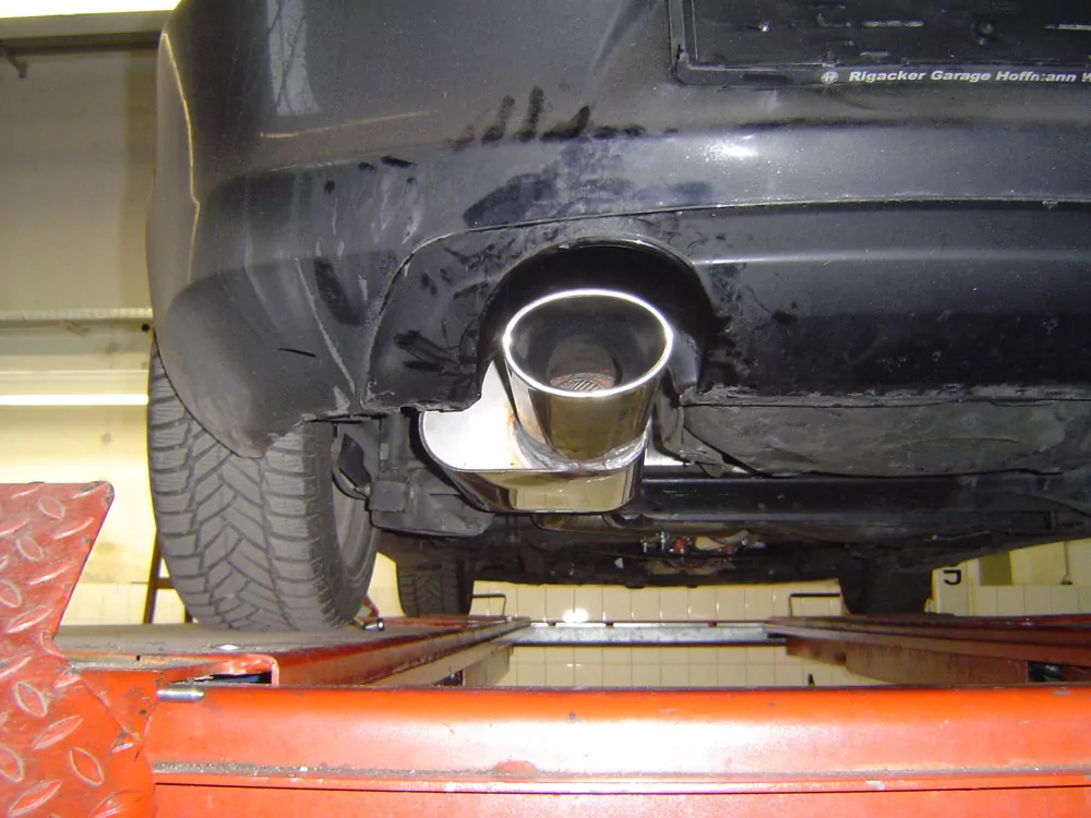 Seat Leon Cupra R Typ 1M  Endschalldämpfer Ø70 - 140x90 Typ 44