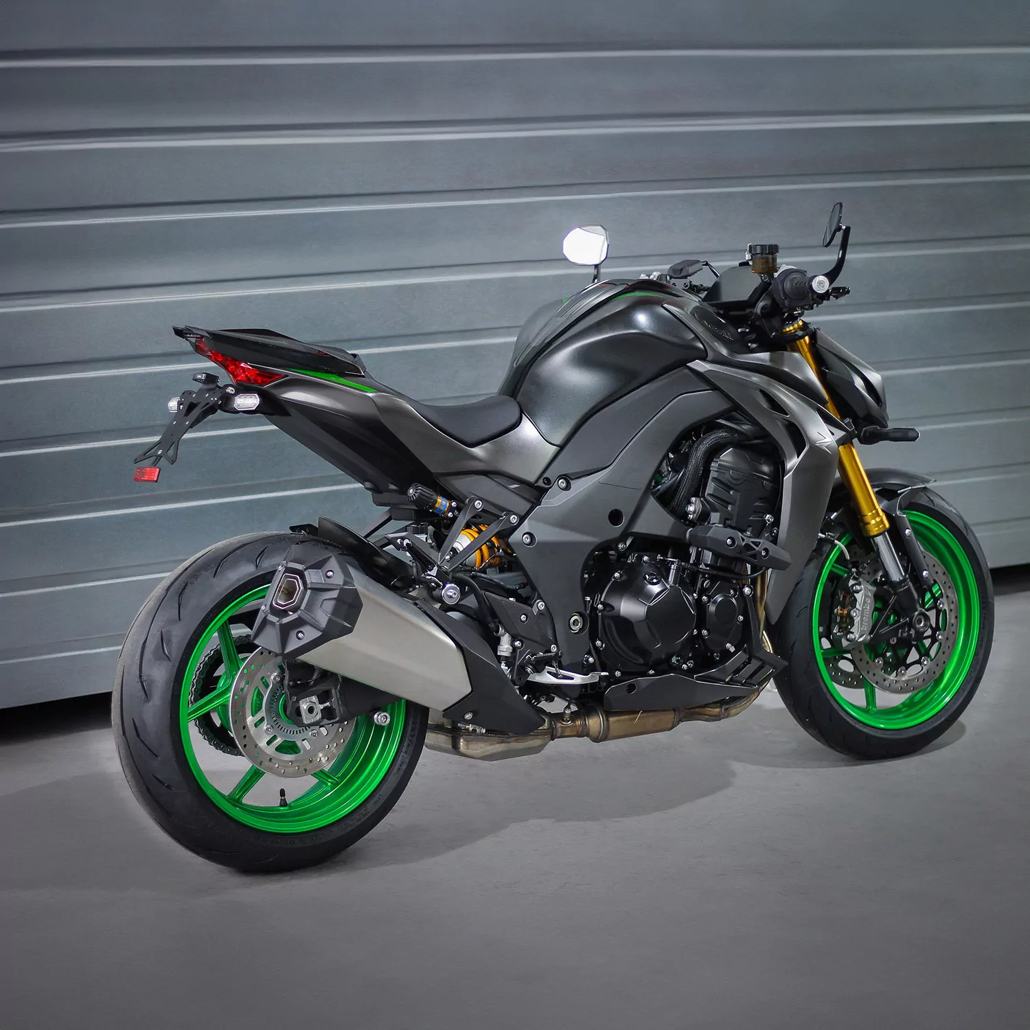 MG Biketec Kennzeichenhalter für Kawasaki Z 1100 / SE ab 2026