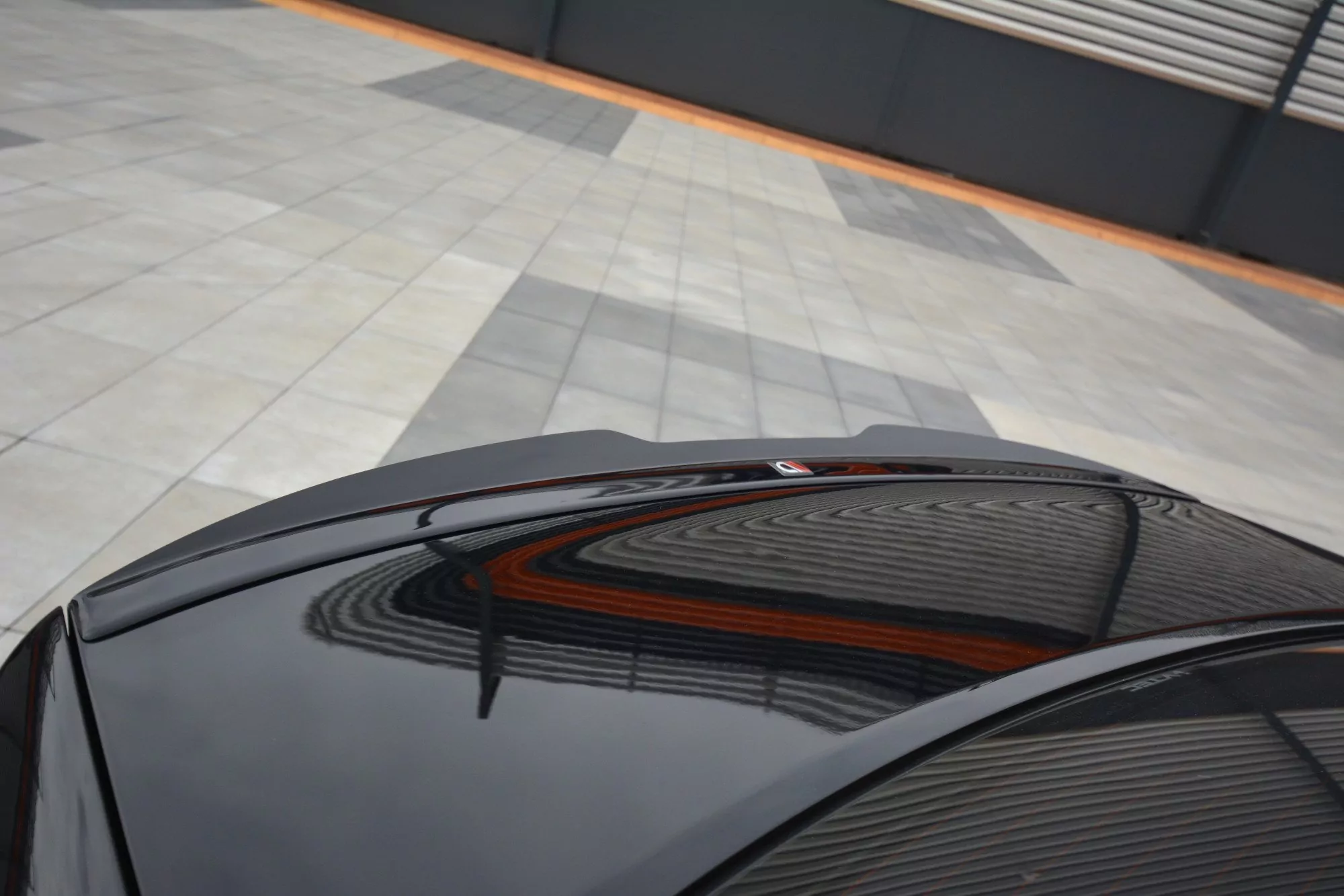 Spoiler CAP Passend Für Passend Für HONDA ACCORD MK8. CU-Serie Schwarz Hochglanz Schwarz Hochglanz