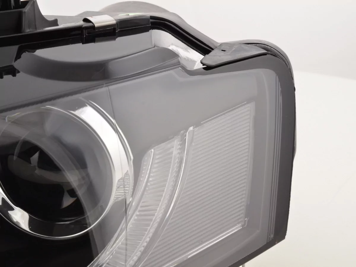 Scheinwerfer Set Daylight LED Tagfahrlicht Audi A4 Bj. 2008-2011 schwarz