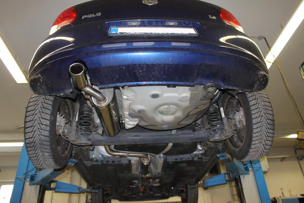 VW Polo 6R  Endschalldämpfer - 88x74 Typ 32