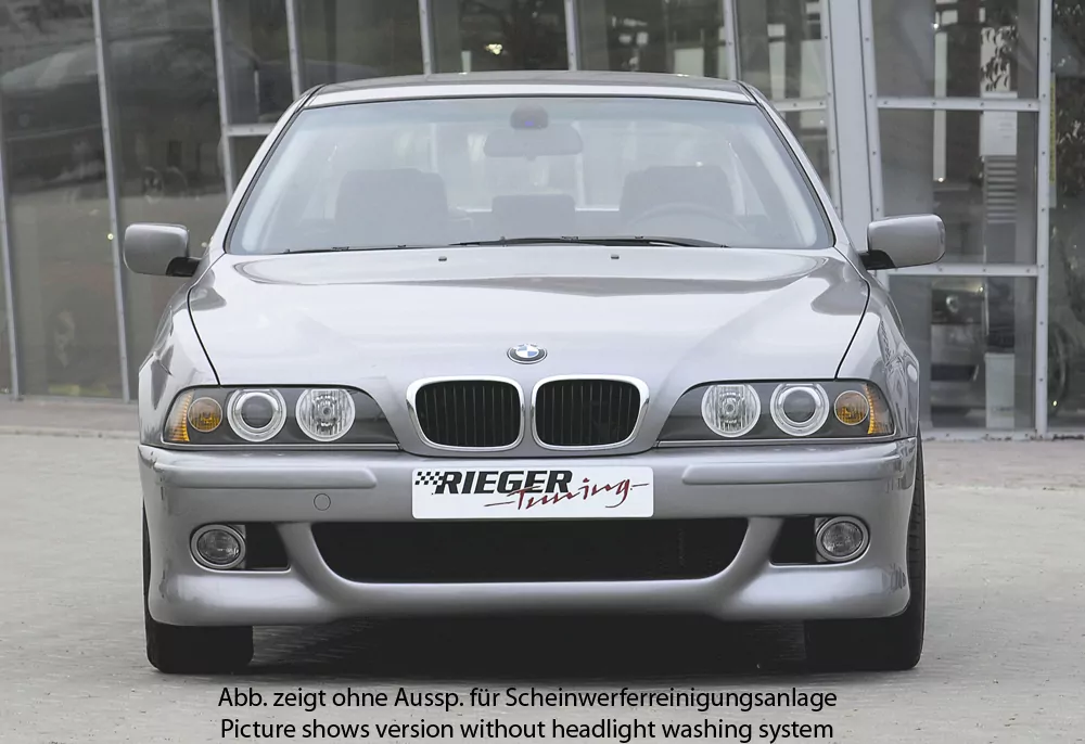 Rieger Spoilerstoßstange M5-Look für BMW 5er E39 - Lim. 12.95-12.02 carbon optik