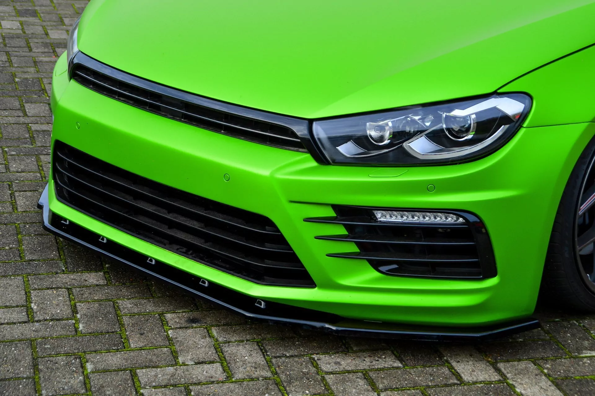 V2 Cup Frontspoilerlippe für VW Scirocco R Facelift