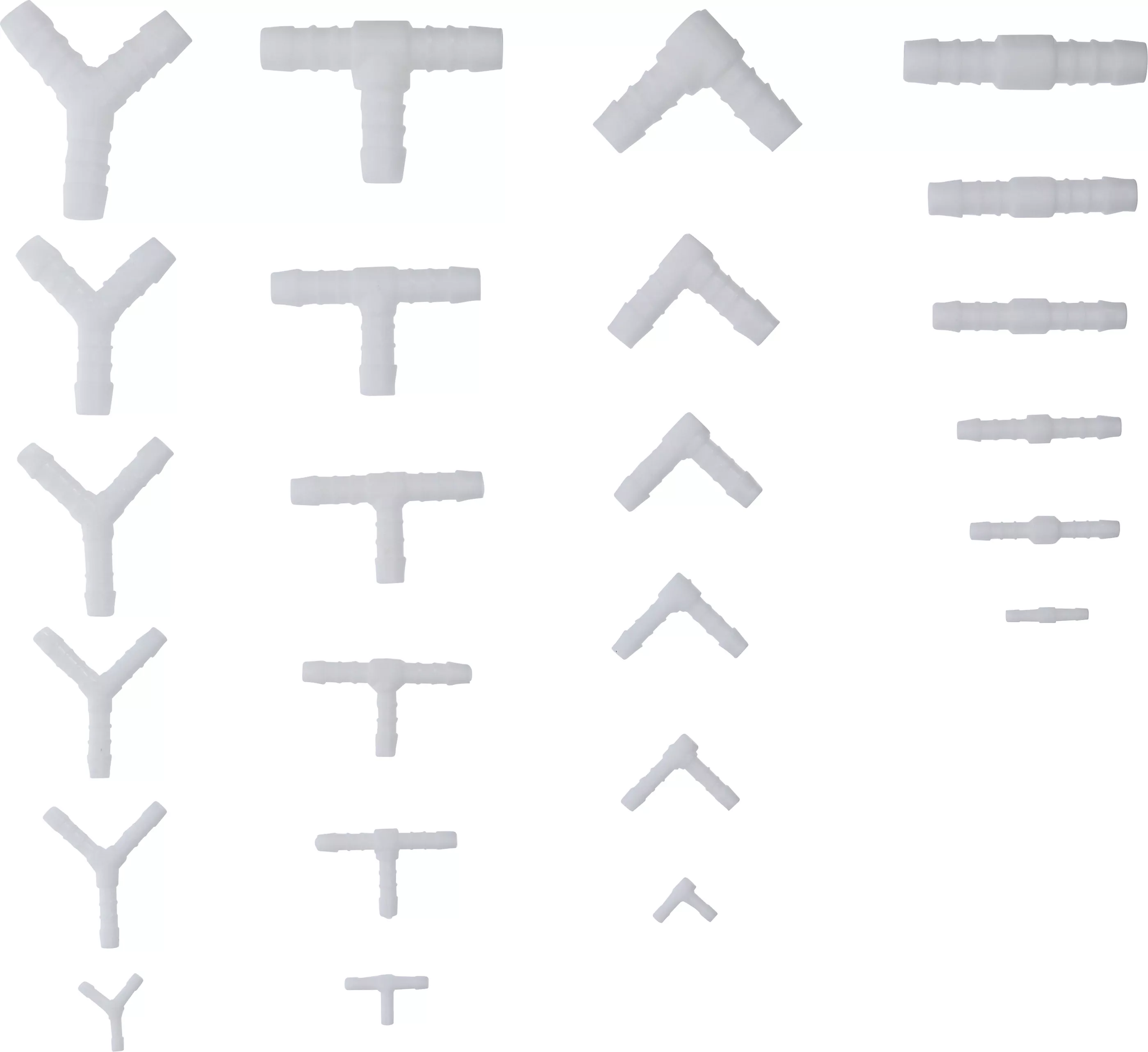 Schlauchverbinder-Sortimente | kraftstoffbeständig | 100 tlg.