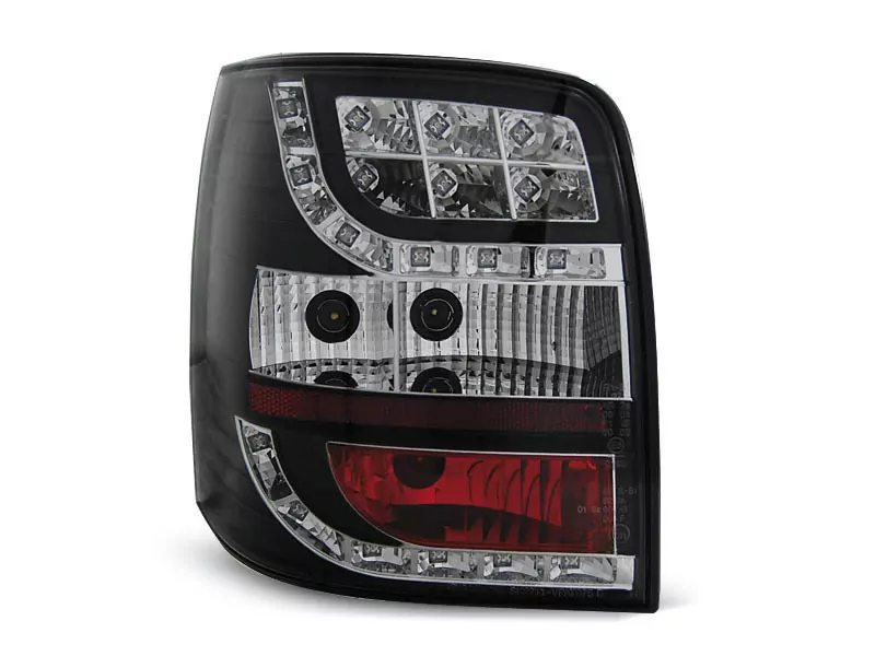 Led Tail Lights Black Fits Vw Passat 3bg 00-04 Variant