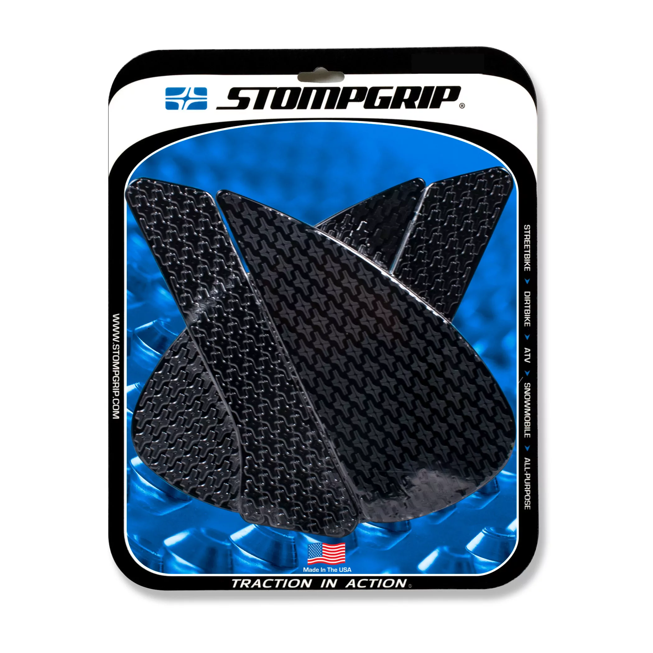 Stompgrip Traction Pad Icon für Honda CBR1000 RR 20-22 Schwarz