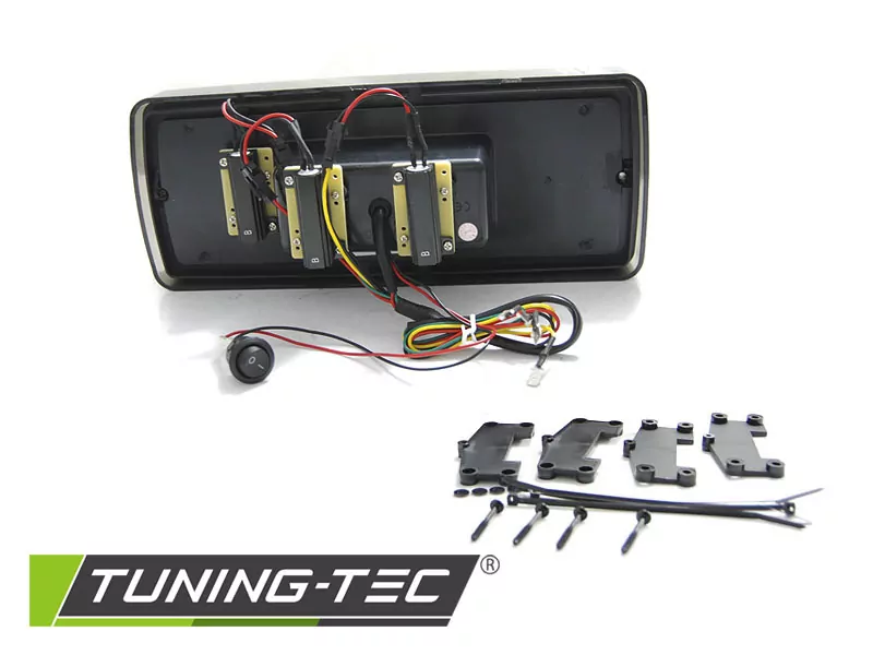 Led Tail Lights Red White Fits Mercedes W463 G-klasa 90-12