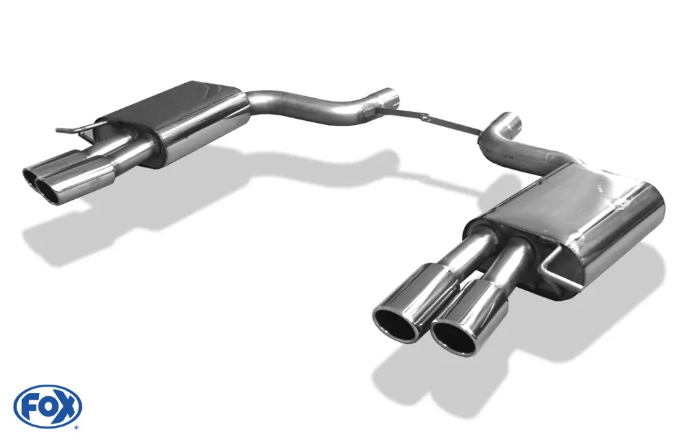 Audi S8 - 4E  Endschalldämpfer rechts/links - 2x88x74 Typ 32 rechts/links