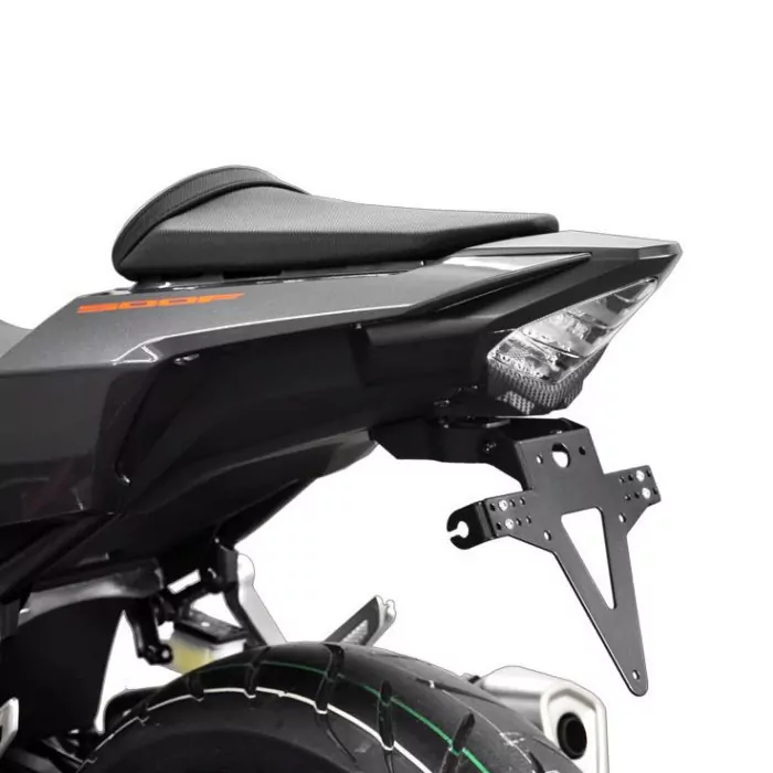 Kennzeichenhalter-Set | HONDA CB500F/CBR500R |16- verstellbar | inklusive Reflektor | Halter | KZB