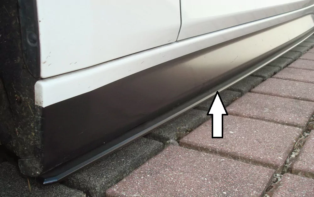 Rieger Seitenschwelleransatz für BMW 3er F30  (3L) | Lim. 02.12-06.15 (bis Facelift) nur für M-Paket-Schweller