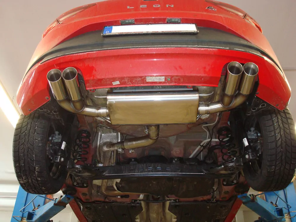 Seat Leon 5F  Endschalldämpfer rechts/links - 2x80 type 25 rechts/links