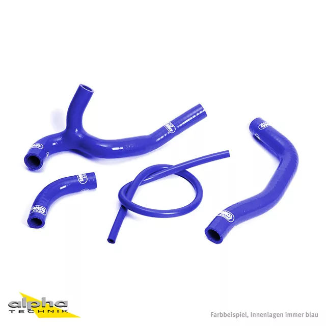 SAMCO SPORT Siliconschlauch Kit blau für Honda CRF450R Modelljahr 2005-2008
