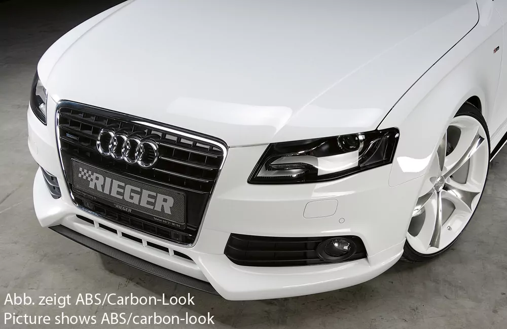 Rieger Spoilerschwert für Audi A4 (B8/B81) | Avant 11.07-12.11 (bis Facelift) für Spoilerlippe 55501