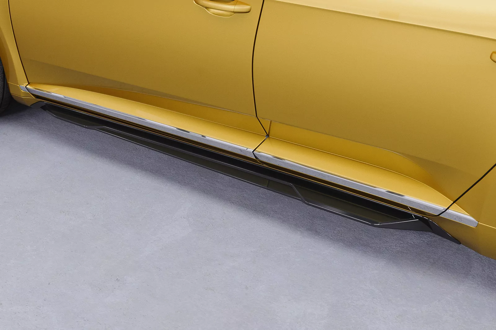 Seitenschweller für VW Arteon (Typ 3H) SS535 Schwarz Strukturiert