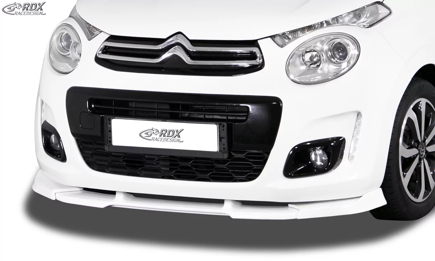 RDX Frontspoiler VARIO-X für CITROEN C1 2014+ Frontlippe Front Ansatz Vorne Spoilerlippe