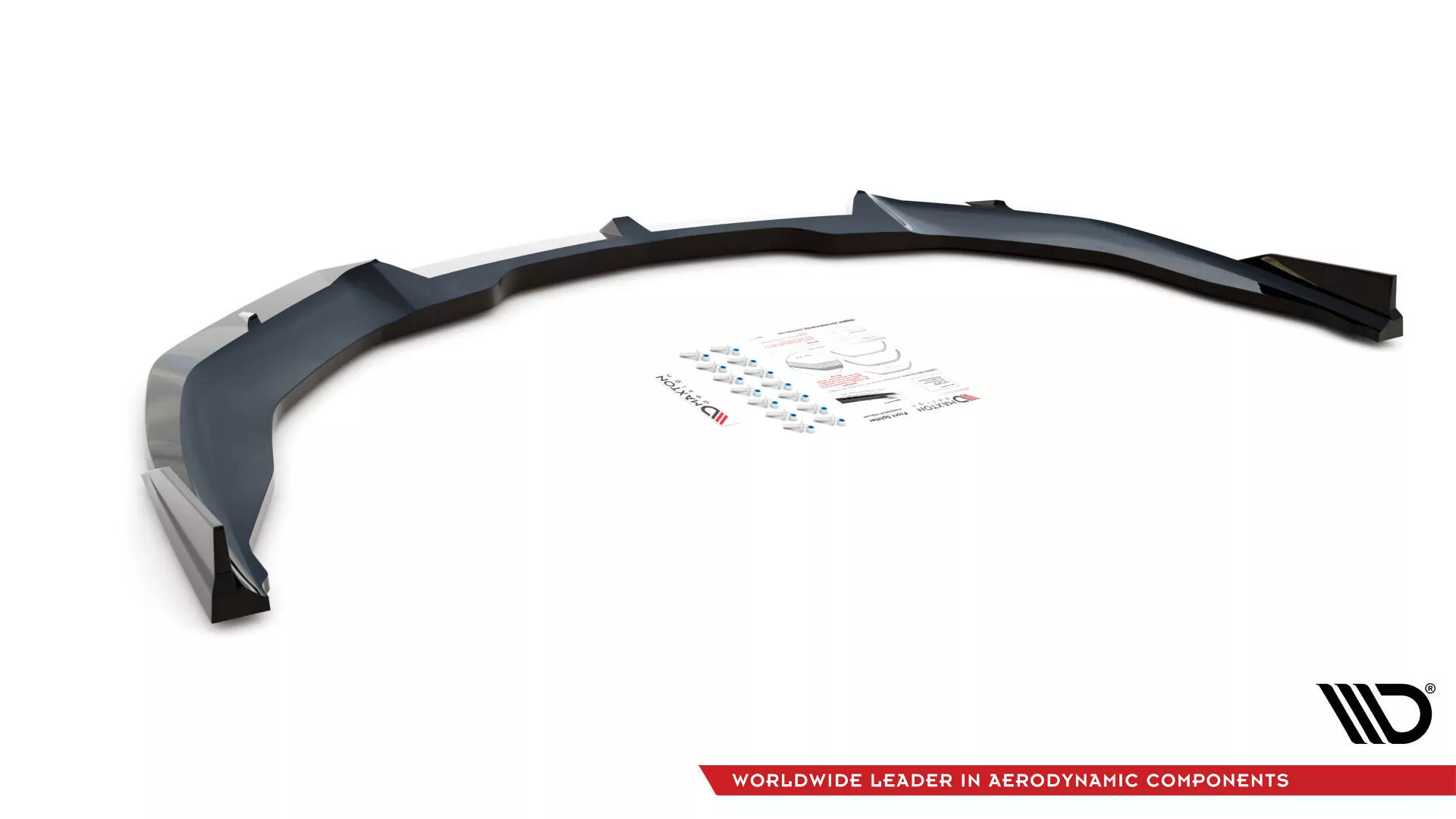 Front Ansatz Für Lamborghini Huracan EVO AWD Schwarz Hochglanz