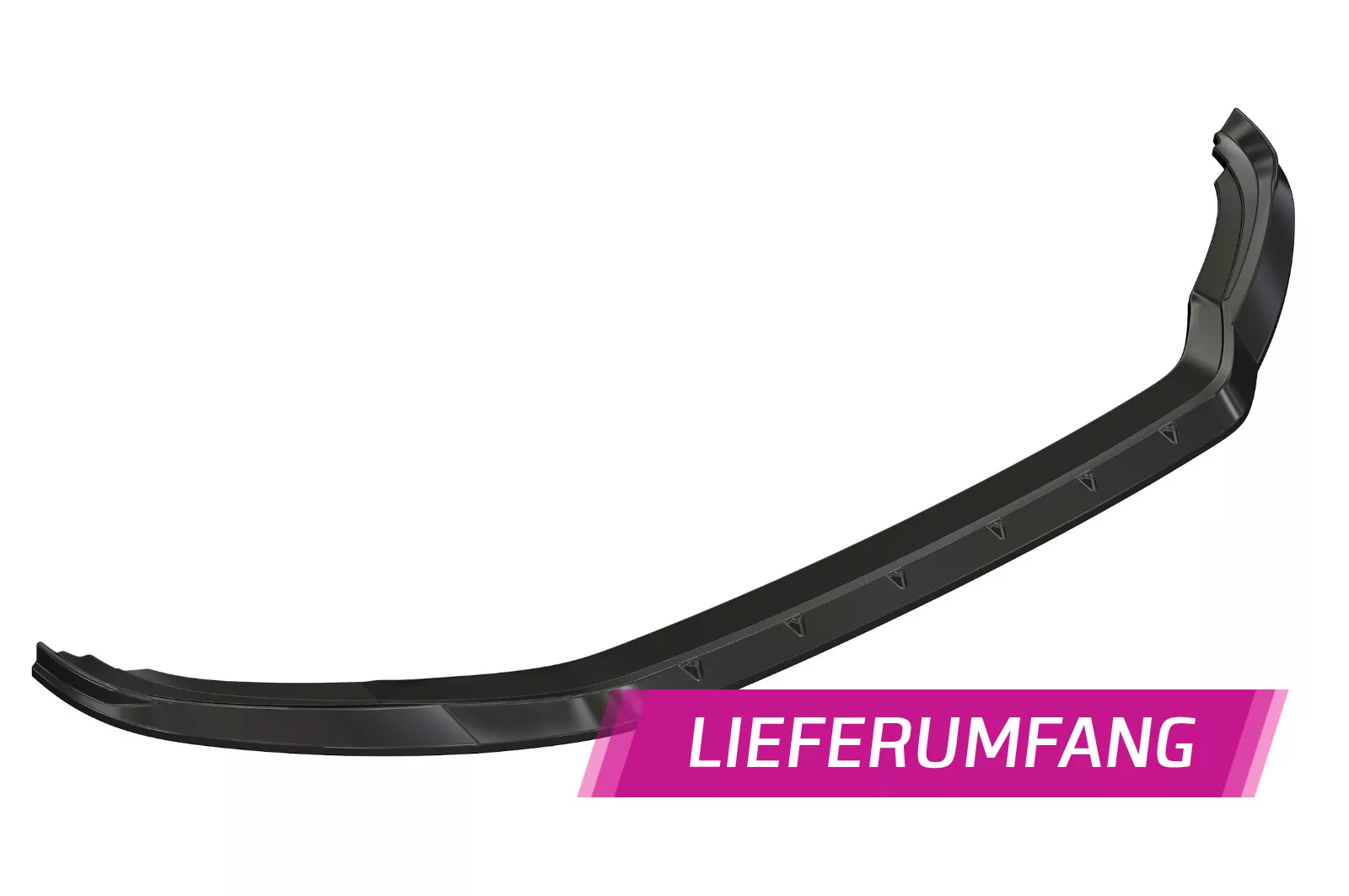 Cup-Spoilerlippe mit ABE für VW Passat B8 Typ 3G CSL360-M Carbon Look (matt)