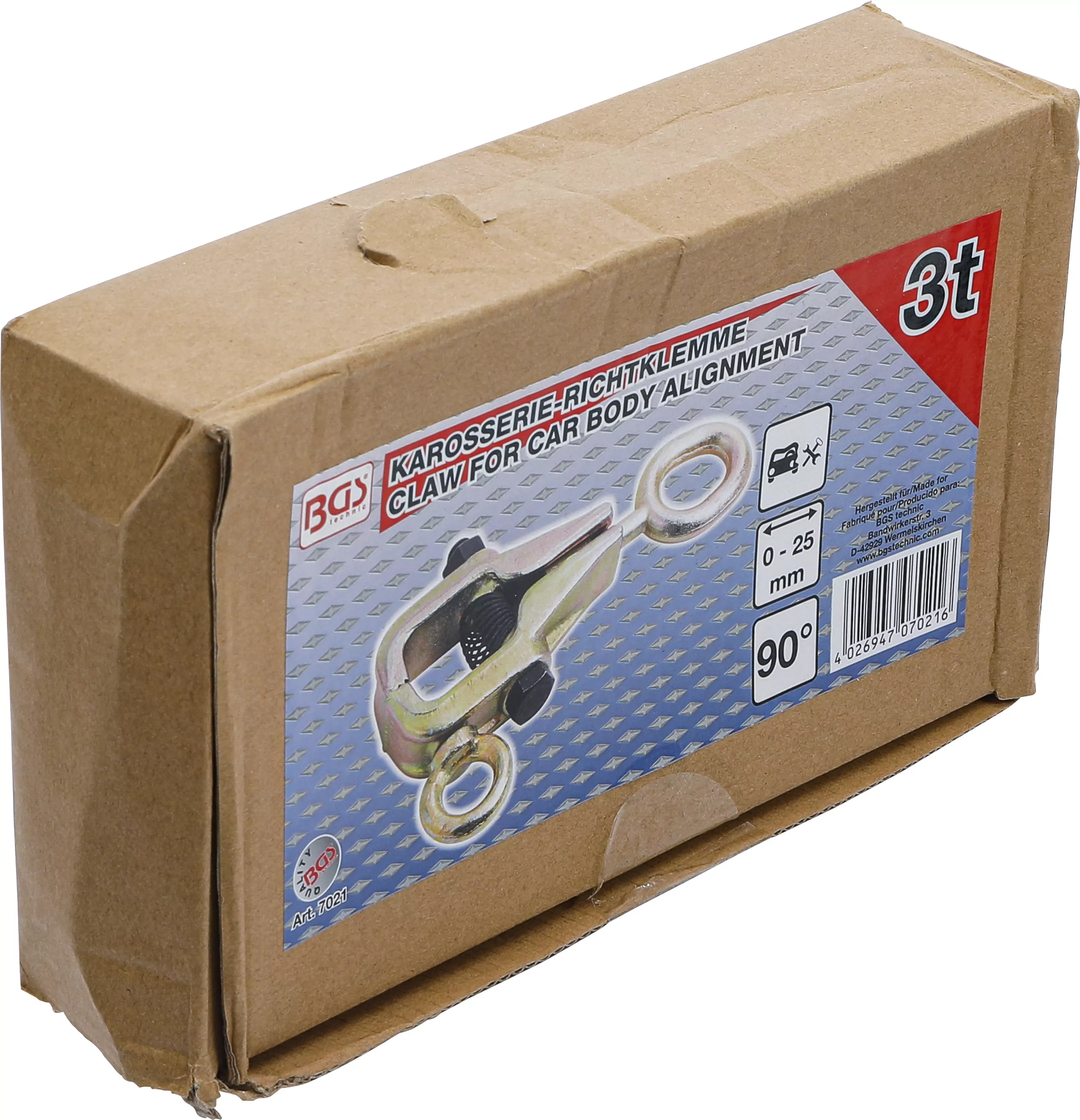 Karosserie-Richtklemme | zwei Zugrichtungen | max. 3 t